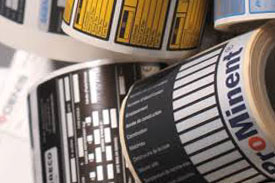 automotive labels