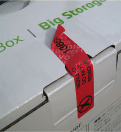 tamper proof promotional stock